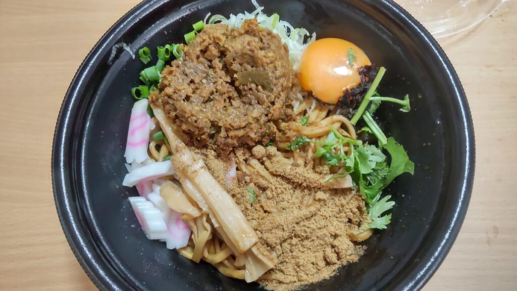 中華ソバ・モンタナのまぜSOBA